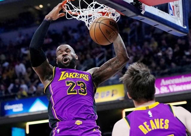 od体育平台-湖人连胜被终结，步行者客场逆转赢球